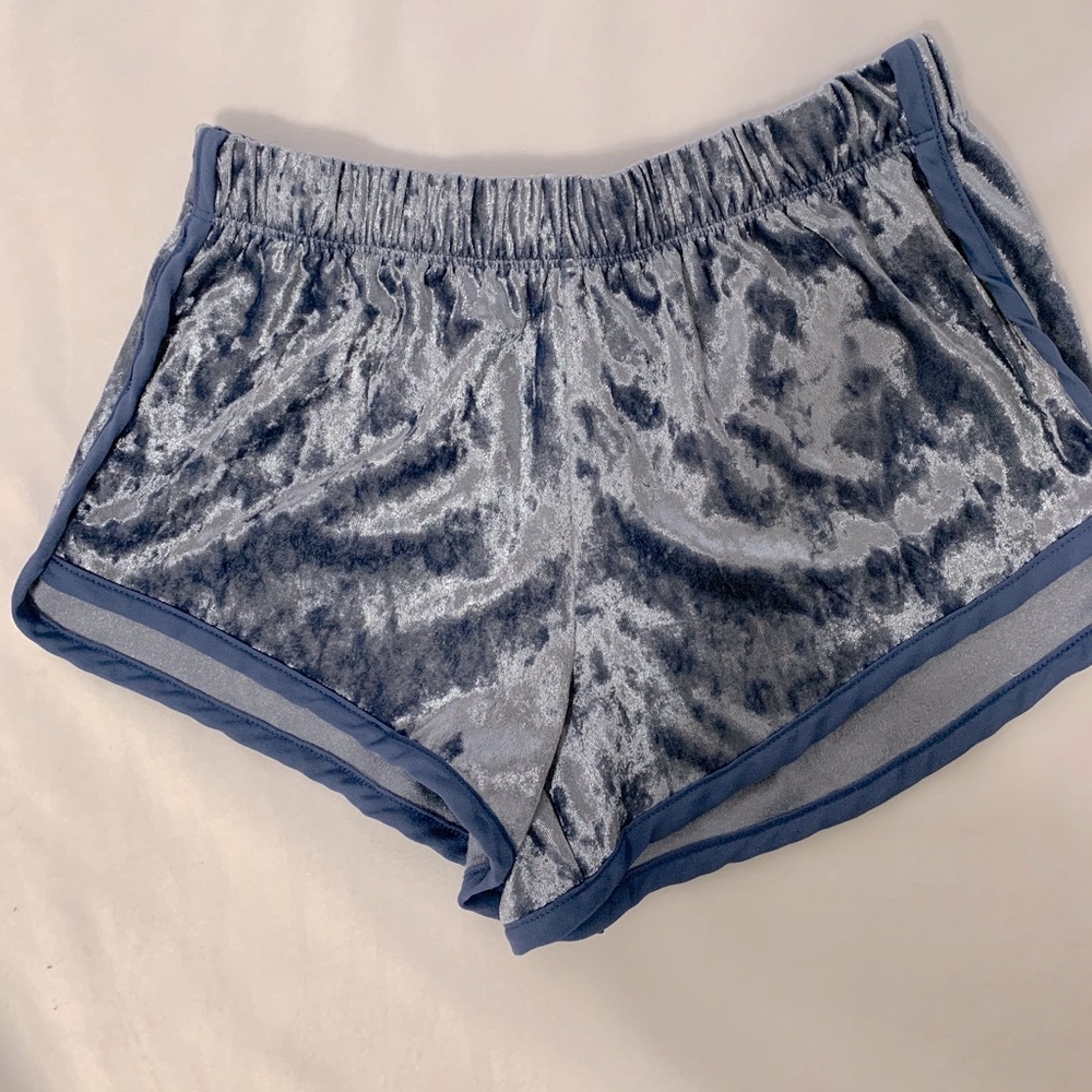 LA Hearts Velvet Shorts